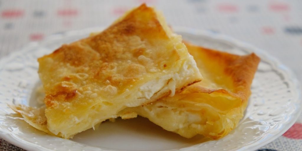 τυρόπιτα στην τοστιέρα